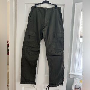 Carhartt Men's Dark Green Cargo Aviation Pants
